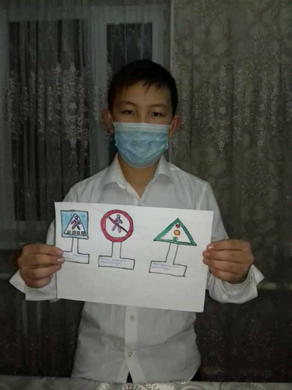 Қауіпсіз мектеп автобусы.