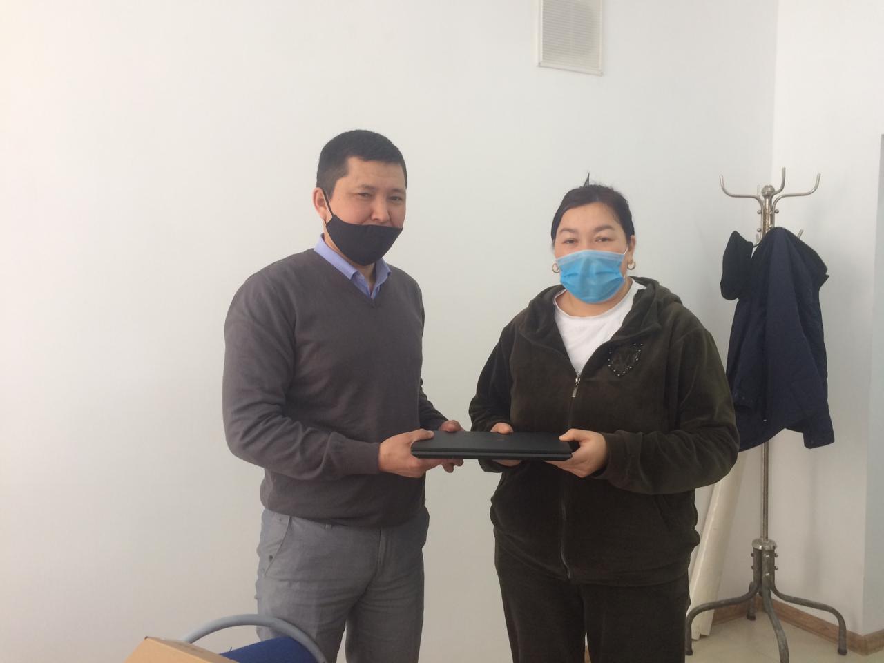 Әлеуметтік көмек алатын отбасыларға берілген көмек.