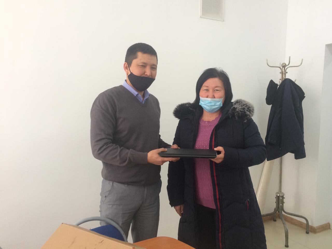 Әлеуметтік көмек алатын отбасыларға берілген көмек.